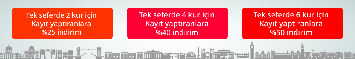 Genel ngilizce Kurs Kampanyalar